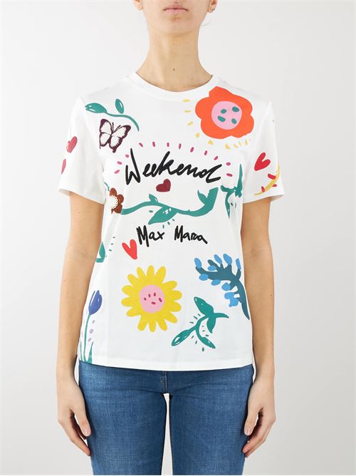 Jersey T-shirt with print Max Mara Weekend MAX MARA WEEKEND | T-shirt | CINEMA6
